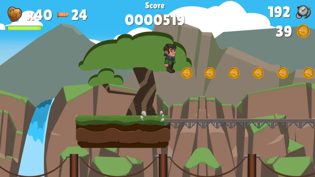 Sherlock Holmes in the forest.